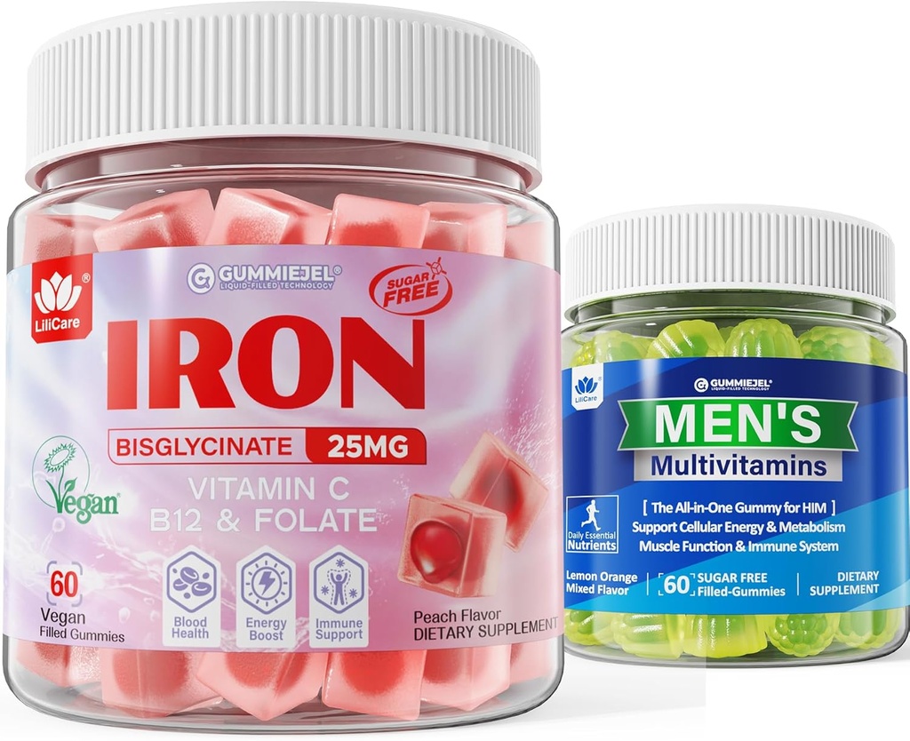 Bundel - Vegan Iron + Heren Multivitaminen