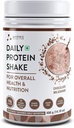 Daily Protein Shake 118 kcal Calories, 25 Vitamin -Serving -40- for Men & Women Chocolate Milk Shake Flavor for 400Gm