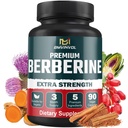 5-in-1 Berberine HCl met Ceylon Cinnamon, Melkdistel, Kurkuma, Artichoke - 90 capsules voor 3 maanden levering