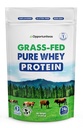 Opportuniteas Grass Fed Wei Proteïne Poeder Concentraat - 1 Ingrediënt - Pure Proteïne Supplement voor Drink, Smoothie, Schudden, Koken en Bakken - Niet GGO, Hormonenvrij en Glutenvrij - 1 Pond