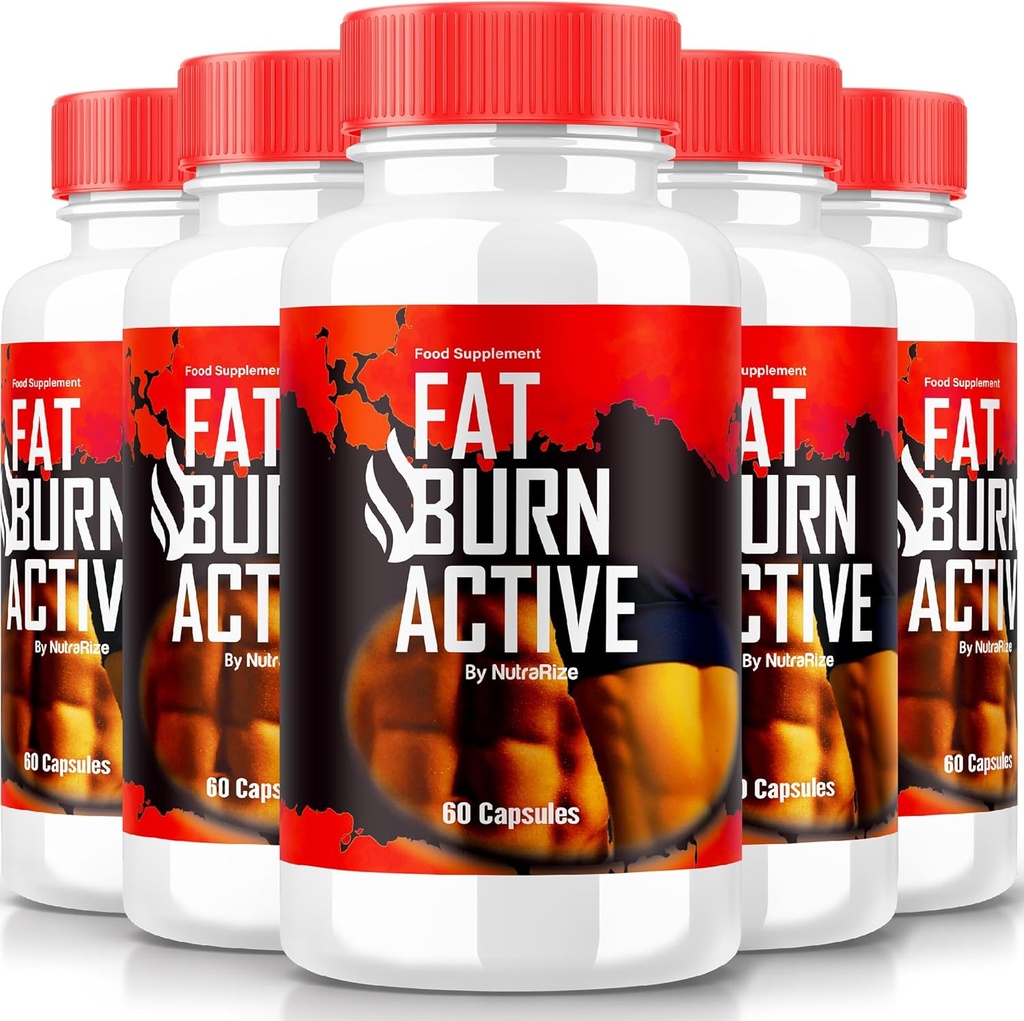 (5 Pack) Fat Burn Active Pillen, Fat Burn Active Advance Keto Formula - Advanced Weight Loss Support, Alle natuurlijke Keto Supplement, Fat Burn Keto Vitaminen, FatBurn Keto Actieve Reviews (300 Capsules)