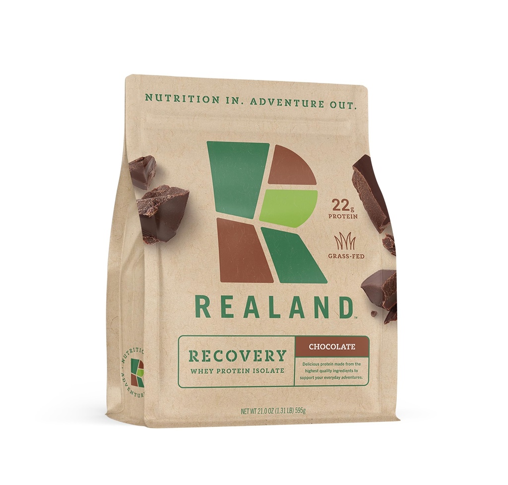 Isolat de protéines de lactosérum - Poudre de protéines de la herbacée pour la récupération - 22g de protéines - 17 portions (un seul calibre, chocolat)
