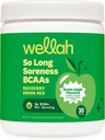Wellah So Long Soreness BCAA Powder (Green Apple Flavored) 30 Serves - met Hydration Complex