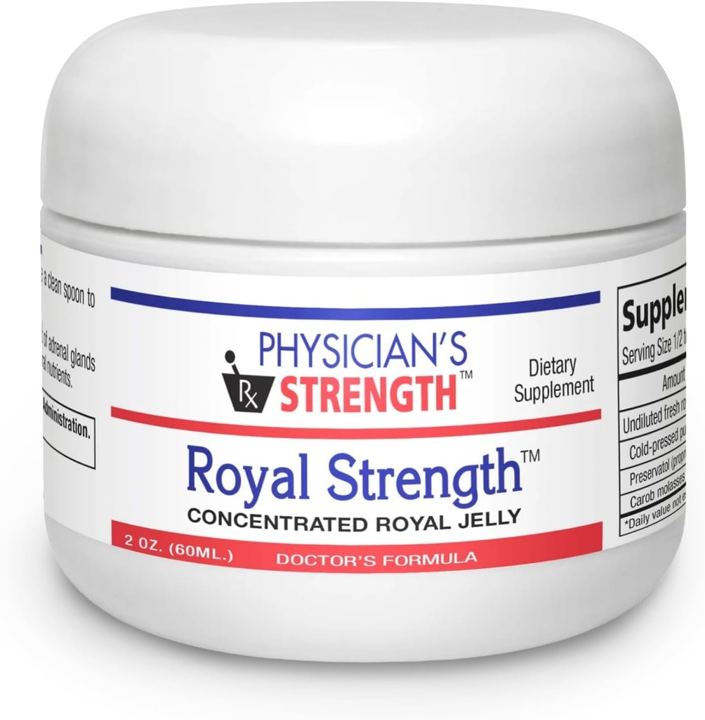 Arts Kracht Royal Strength - 60 ml - Fresh Royal Jelly met Oostenrijkse pompoenzaadolie - Energie en Adrenal Support