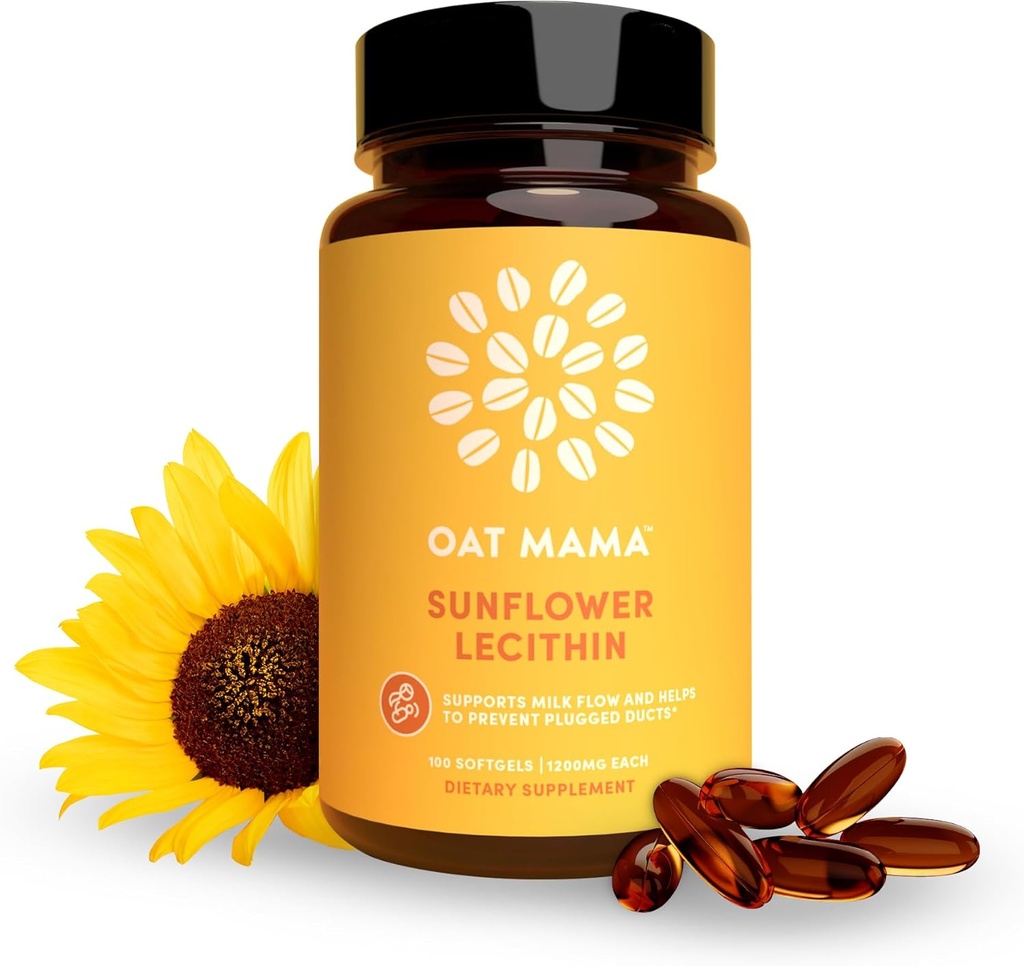 OAT MAMA Zonnebloem Lecithine Borstvoeding Capsules 
