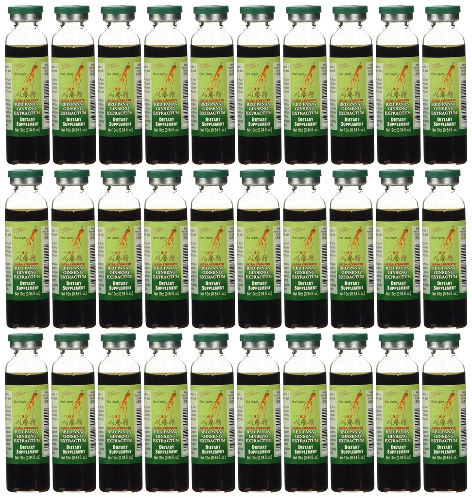 Prins van Vrede Rode Panax Ginseng Extractum Ultra Strength 30 Vial(s)