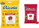 Ricola Original Natural Herb Cough Suppressant Throat Drops, 45 Drops, Fights Coughs Natuurlijk, kalmeert Throats, natuurlijk verzachtende verlichting & Cherry Throat Drops, 45 Tellen