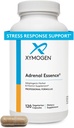 XYMOGEN Adrenal Essence - Adrenal Support with Adaptogenic Herbs (Cordyceps, Rhodiola Extract, Ginseng) + B Vitamines - Helpt bij het ondersteunen van gezonde energieniveaus en gezonde immuunfunctie (120 capsules)