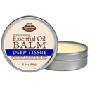 Fabuleux Frannie Tissu profond Baume de guérison à l'huile essentielle naturelle avec huile de tournesol, huile de coco, beurre de karité, cire d'abeille, cire de soja, Aloe Vera et huiles essentielles pures 3,5 oz (paquet de 1)