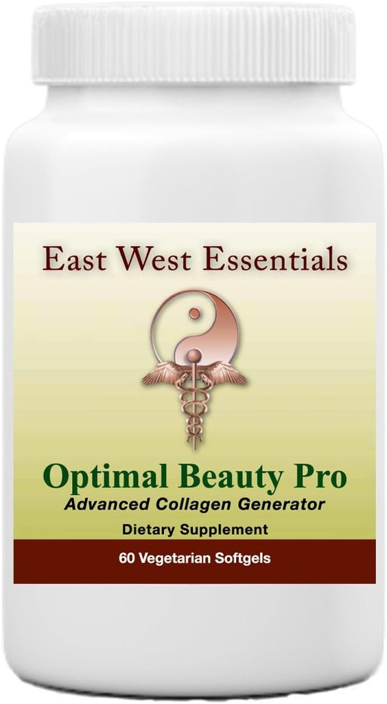 Optimale schoonheid Pro - Dieetsupplement door East West Essentials - Promoot dikker, gezonder haar - Helpt Build Collageen - Vermindert fijne lijnen & rimpels