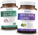 Intestinal Guard & Irish Sea Moss (2-maands aanbod) Guard & Moss Fusion Bundle - Intestinal Guard (120 capsules) Potent Natural Formula and Organic Irish Sea Moss (120 capsules) Raw Vegan Supplement
