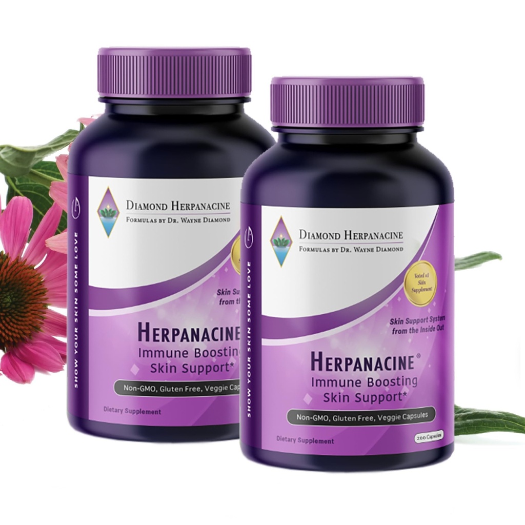 Diamond Natuurlijke Huidverzorging en Immuun Ondersteuning - Vitaminen om te helpen Helpen Helpen Huid - Huid en immuunsysteem Ondersteuning van binnenuit - Gemaakt met natuurlijke ingrediënten (400 Tel)
