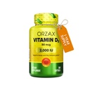 ORZAX Vitamine D3 2000 ie (50 mcg) 