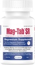 Extended Release Magnesium Lactate Delivery for 10x Better Absorptie-Mag-Tab SR (Sustained Release) 60 Count-Supports Slaap, Spierkrampen, Magnesium Deficency Health Issue (60)