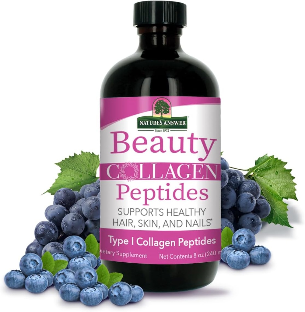Het antwoord van de natuur Beauty Collagen Peptides 8 Fluid Ounces 