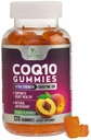 CoQ10 Gummies 100mg - 3X Sterkte, Hoge Absorptie, Antioxidant Supplement voor Hartgezondheidsondersteuning en energieproductie, Ultra Co-enzym Q10 Vitaminen, Coq 10 Supplementen, Non-GMO - 120 CoQ10 Gummies