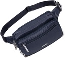 Baggallini Securtex anti-diefstal riem Fanny Pack voor vrouwen RFID portemonnee slot Zipper-reistas Crossbody Purse