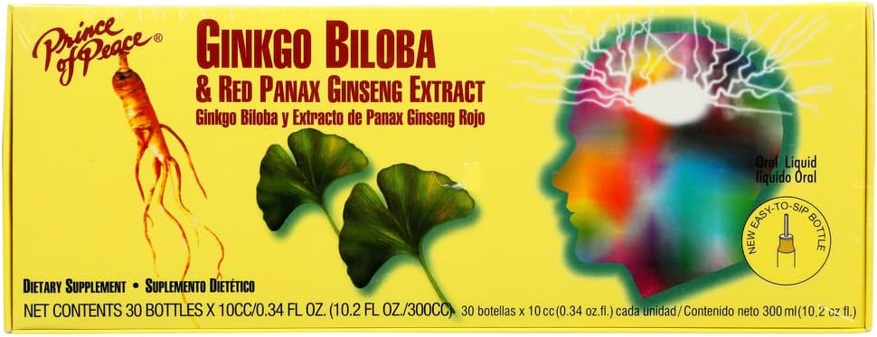Prins van de vrede Ginkgo Biloba&Red Pan Gns 30X10 Cc