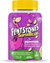 Flintstones Vitaminen SuperBeans,Kids Multivitamine met Immunity Ondersteuning met Vitaminen A,D,Iodine&Zinc te ondersteunen gezonde groei,Fruit smaak, vegetarisch,Jelly Bean Chews,90 Count(Verpakking kan variëren)
