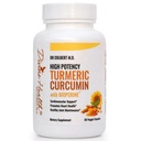 Divine Health Dr. Colbert, MD Hoge Potentie Kurkuma Curcumine met BioPerine (Zwarte peper voor absorptie) 500mg Kurkuma Extract 95% Curcumaoids & 150mg Whole Root Kurkuma 60 Capsules