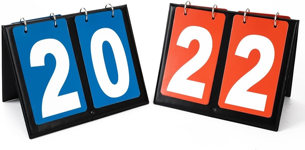 Draagbare tabel Top Scorebord Flipper, Multi Sport Score Flip Scorebord Score Keeper