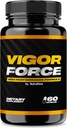 NutraRize Vigor Force pour les hommes, Capsules Homme haute performance, Tous les suppléments alimentaires naturels pour la santé et le bien-être général, pilules officielles 50 examen (60 capsules)