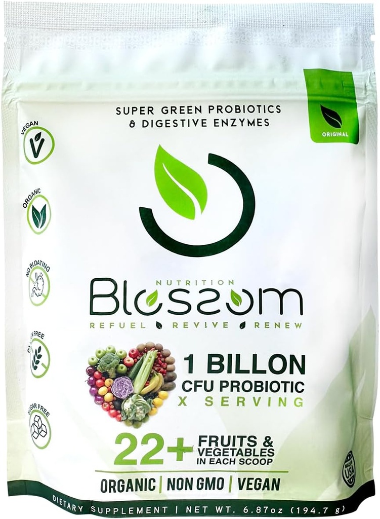 Blossom SuperGreens Probiotics 