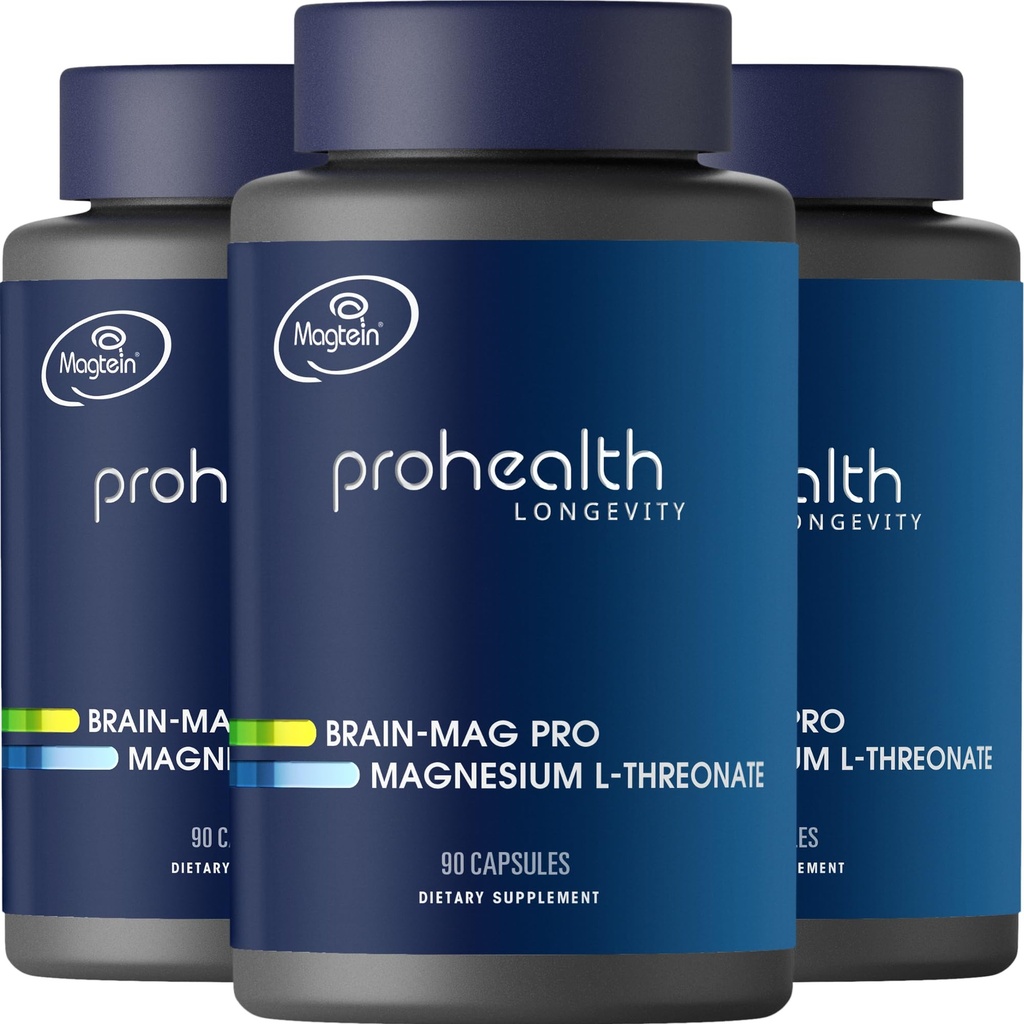 Magnesium L-Threonate Supplement (Magtein), 90 Capsules 