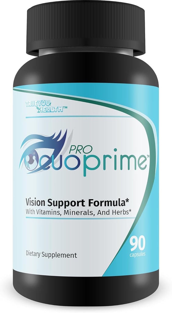 Pro Ocuoprime - Supplément de soutien à la santé des yeux et de la vision - Promouvoir une vue saine et une vision claire - Aide à réduire la pression oculaire, les yeux secs et la vision floue - Pro Ocuprime Formule de vision