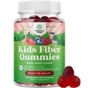 High Prebiotic Fiber Gummies for Kids - Dieetvezelsupplementen voor spijsvertering en constipatie - Chicory Root Kids Immune Gummies - Non-GMO & Vegan Digestieve Voedingssupplementen - 120 Tellen