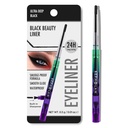 BEPHOLAN Black Eyeliner Potloden, Waterproof Gel Eyeliner Potloden Zwarte Waterlijn Eye Liner Pen voor Vrouwen Waterproof Smudge Proof Langdurig (BLACK)