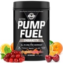 PMD Sport pomp brandstof Ultra waanzin - Premium pre-workout poeder en spierpomp, grotere focus, endurance & Recovery, Premium Creatine, Arginine & Beta Alanine - Miami Sunrise (30 porties)