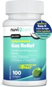 Extra sterkte gasrelief - Simethicone 125mg Softgels - Fast Anti Gas Bloating Relief - Vergelijk met The Active Ingredient in Gas-X Anti Gas Pillen - Maaggasrelief voor volwassenen (100 telling)