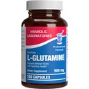 Vrije vorm L-Glutamine Supplement - Klinische L Glutamine Capsules 500 mg voor Gut Health en Immune Ondersteuning - Krachtige Aminozuur Glutathion Precursor - Niet-GMO & Made in The USA - 100 porties