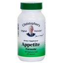 Formules originales de Christopher Formule d'appétit - 100 capsules, mélange naturel à base de plantes pour l'appétit et l'équilibre digestif