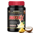 ALLMAX Nutrition ISOFLEX Wei Proteïneisolaat, Ananas Kokosnoot - 2 lb - 27 Gram Proteïne per scoop - Zero Fat & Sugar - 99% Lactosevrij - Glutenvrij en sojavrij - Geschatte 30 porties