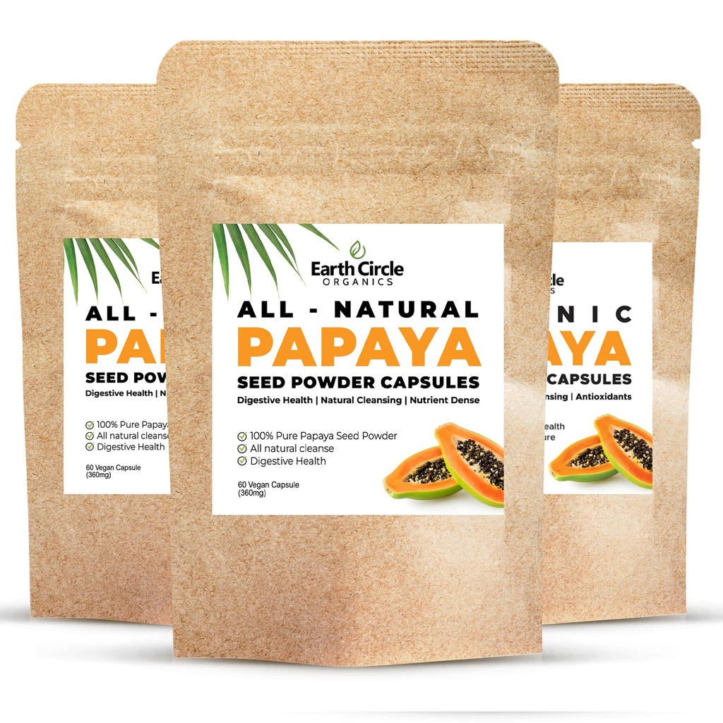 Papaya Seed Powder Capsules 