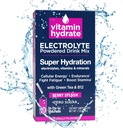 Vitamine Hydrate Electrolyte Poederd Drink Mix, Super Hydration, Boost Stamina & Fights Moeheid, Bursting with Electrolytes, Vitamines & Minerals, 0 Sugar, Berry Splash, 10 Stick Packs