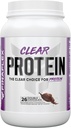 FINAFLEX Clear Proteine, Double Chocolate - 2 lb - Bevordert spierprestaties en groei - Milkshake-like Taste - Low Carb, Low Fat & Gluten Free - 27 porties