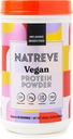 Natreve Vegan Protein Powder - 25g Plant Based Protein Powder with Probiotics and Amino Acids - Glutenvrij & Unflavored, 20 Servers