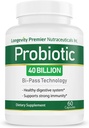 Longévité Probiotique 40 milliards d'UCF pour la santé digestive des colonies