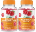 Levensvatbare Calcium, Magnesium, Zink & Vitamine D + Magnesium, Gummies Bundle - Grote Proeverij, Vitamine Supplement, Glutenvrij, GGO-vrij, Kauwgom
