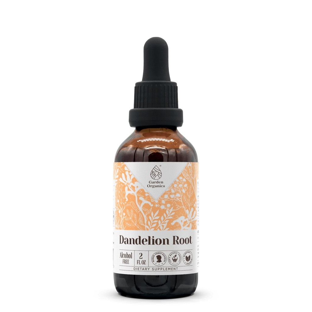 Dandelion Root Alcoholvrije natuurlijke Tinctuur Extract, Immuun systeem Booster, Liquid Drops Gemaakt van 100% Dandelion (Taraxacum officinale) Gedroogde Wortel (2 fl oz)