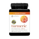 Youtheory Turmeric Extra Strength - Supplément de 1 000 mg Turmeric - avec 10 mg de poivre noir - Curcumin Joint Support* - Soy, lait et sans gluten - 180 capsules végétariennes