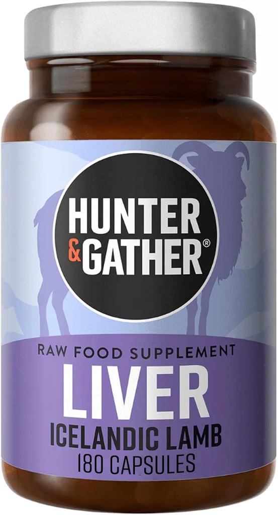 Hunter & Verzamel Neus naar staart 180 Lever Capsules 