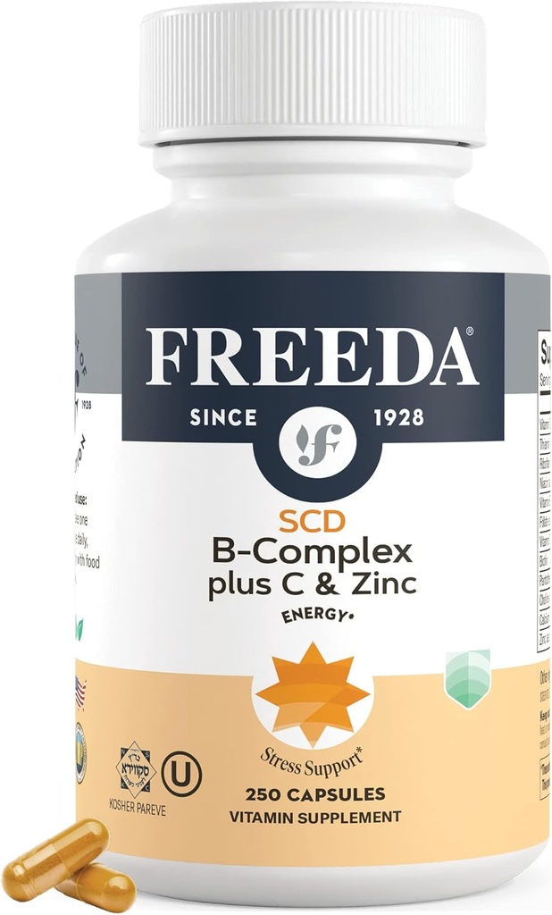 FREEDA Complete B Complex met Vitamine C & Zink 