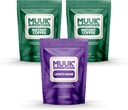 SUPERFOODS de MUUK Kit d'entrée de café de champignons Bundle de Lion biologique et de café instantané bio de 60 portions