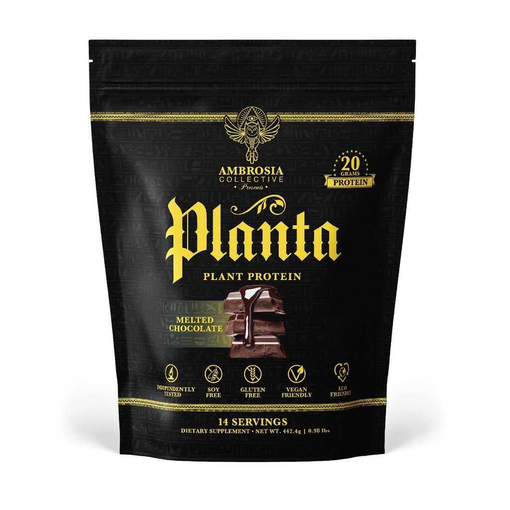 Ambrosia Planta - Protéines végétales de qualité supérieure : Vegan & Keto Friendly.