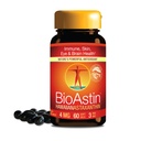 Nutrex Hawaï BioAstin Hawaiian Astaxanthin - 4mg, 60 Softgels - Farm-Direct Premium Supplément antioxydant pour soutenir la santé des yeux, de la peau, des articulations et du système immunitaire - Non-OGM et sans gluten