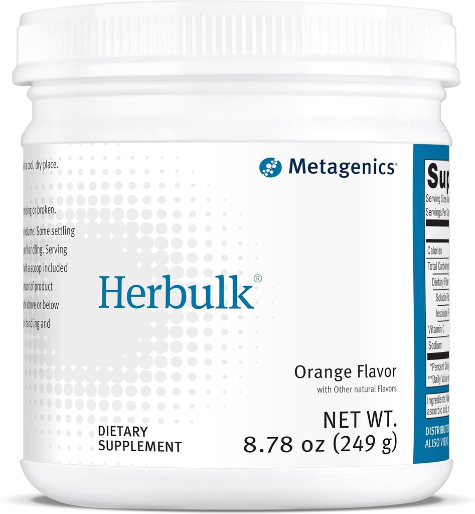 Métagène Herbulk Dietary Supplement, Orange, 8.78 Ounce